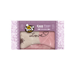 Lolo Pets Tort dla psa Love owoce lasu 250g