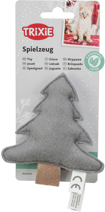 Trixie Xmas Choinka zabawka dla kota poliester 10,5cm