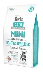 Brit Care Mini Light & Sterilised  Rabbit & Salmon 2kg