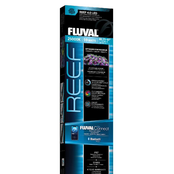 Fluval Reef 4.0 LED Oświetlenie do akwarium 59W 117,5-155,1 cm bluetooth