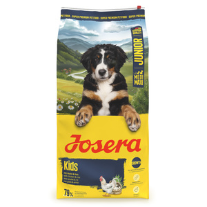Josera Kids 12,5kg Karma dla młodych psów z drobiem wsparcie stawów