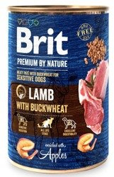 Brit Premium by Nature z jagnięciną 400g mokra karma