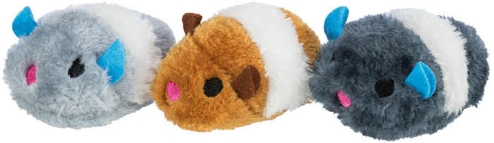 Trixie Zabawki pluszowe ruchome 12/box
