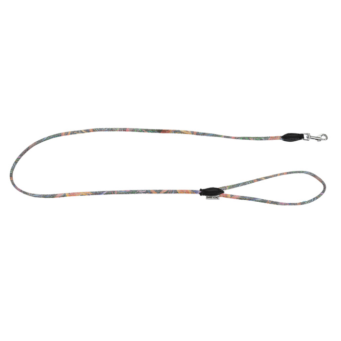 Barry King  Smycz dla psa wzór La Fleur okrągła 12mm/120cm