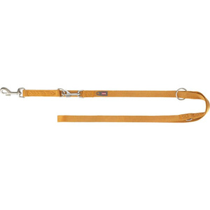 Trixie Smycz regulowana Premium taśma curry XS: 2,00m/10mm