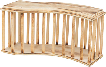 Trixie Paśnik z pokrywką drewniany dla gryzoni 37x19x13cm