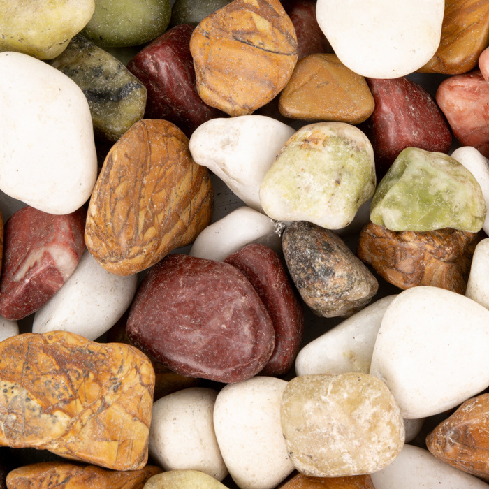 Terra Natura Kamienie polerowane Multicolor Pebble 10-20mm do akwarium terrarium 5kg/opak