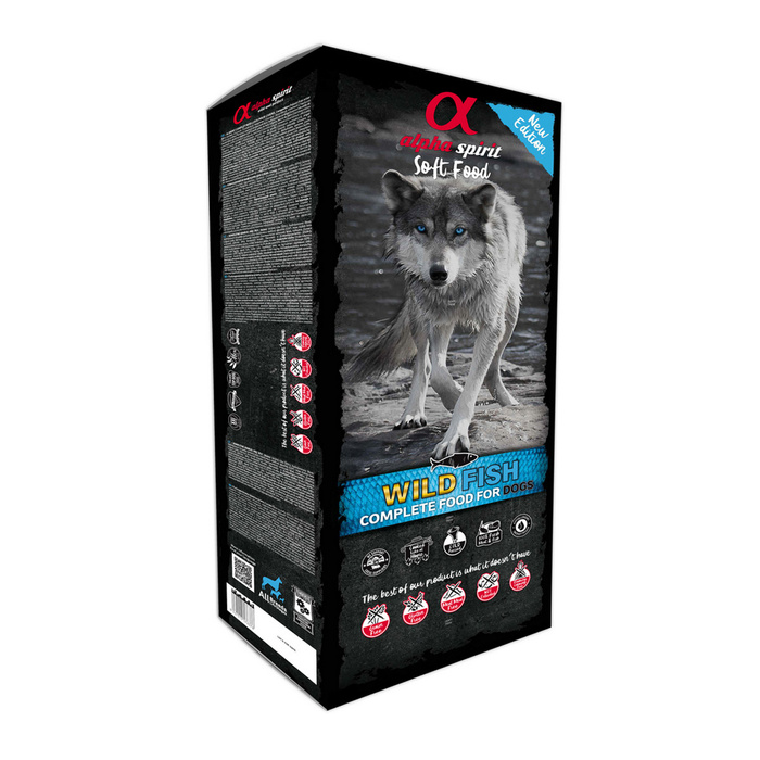 Alpha Spirit Wild Fish 85% 9kg Karma dla psa półmiękka
