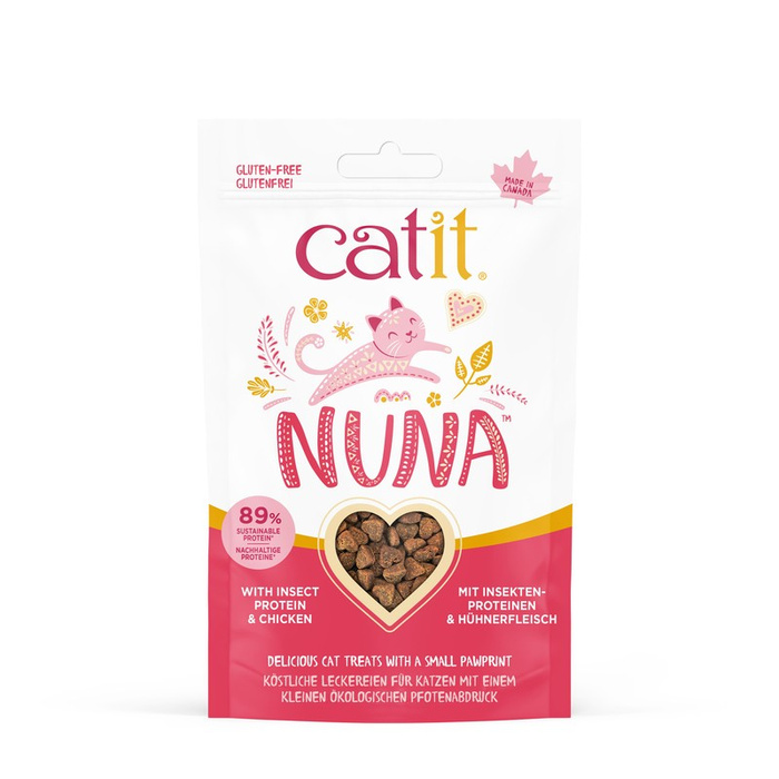 Catit Nuna przysmak dla kota białko z owadów i kurczak 60 g