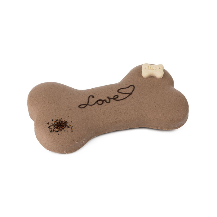 Lolo Pets Tort dla psa Love orzechowo-czekoladowy 250g