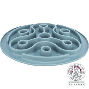 Trixie Slow Feeding niebieska TPE 28cm miska spowalniająca jedzenie