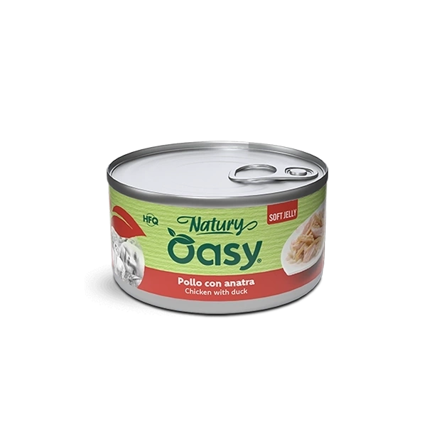 Oasy Natury Soft Jelly - Kurczak z kaczką 85g