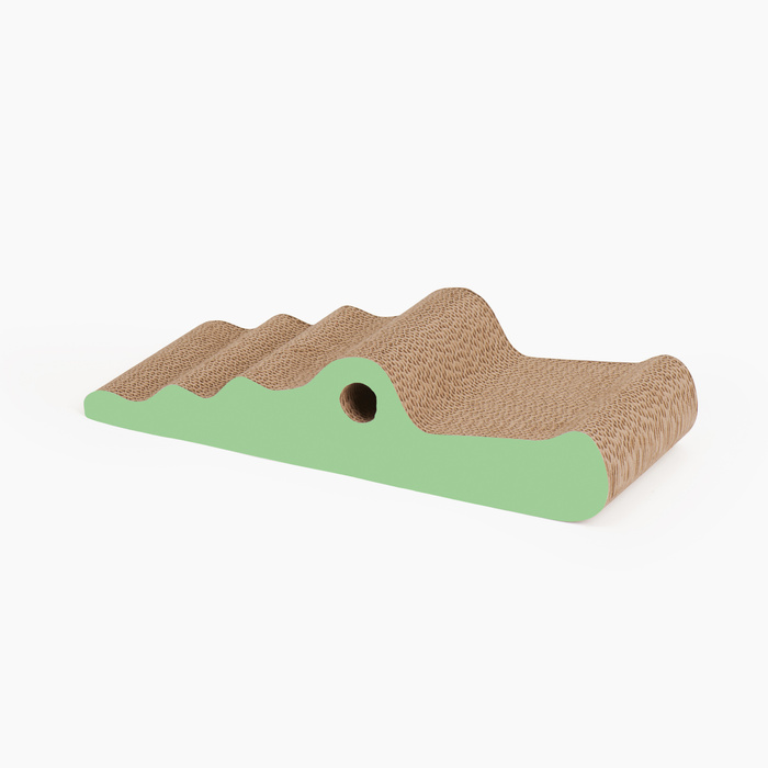Catit Zoo Scratcher Krokodyl drapak dla kota kartonowy 44x18,5x9,5cm