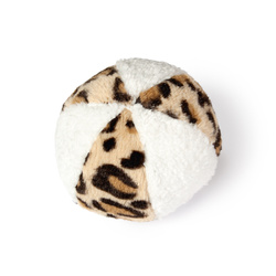 Karlie Piłka dla psa biała/wzór cętki pluszowa 11cm