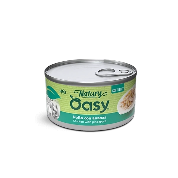 Oasy Natury Soft Jelly - Kurczak z ananasem 85g