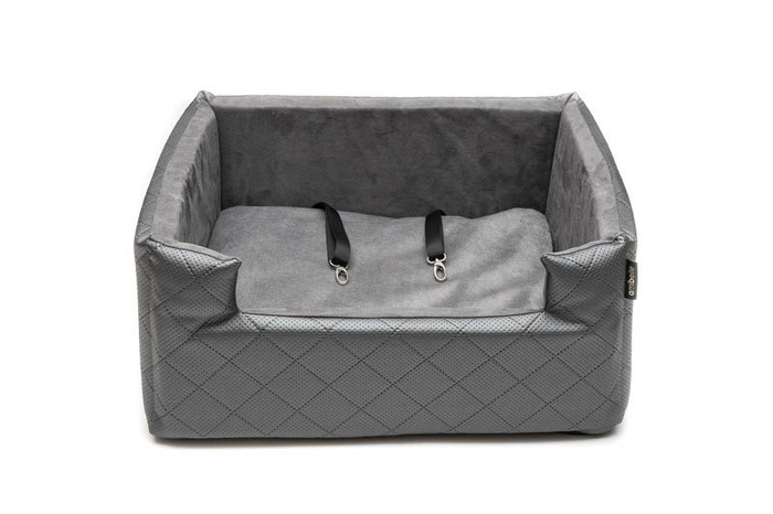 Amibelle Fotelik Samochodowy Mia Lux Metallic szary L