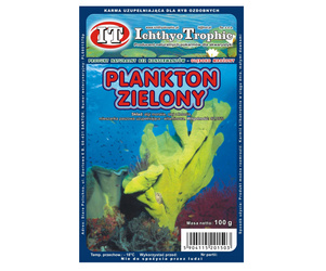 Ichthyo Trophic Pokarm mrożony Plankton zielony blister 100g