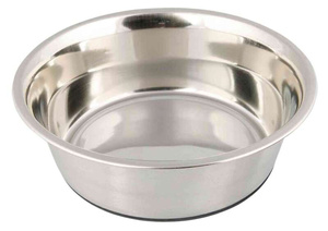 Trixie Miska metalowa z gumową podstawą 1,7l/21cm
