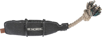 Trixie Be Nordic Butelka na linie zabawka dla psa bawełna/poliester 37cm z dźwiękiem