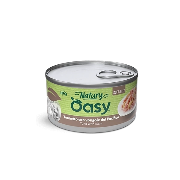 Oasy Natury Soft Jelly - Tuńczyk z małżami 85g