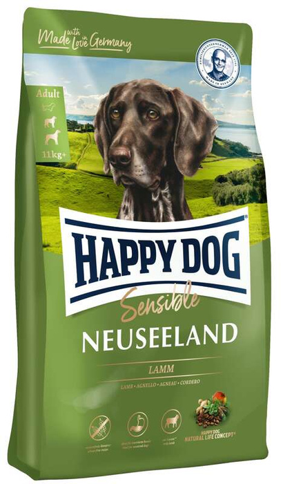 Happy Dog Sensible Neuseeland z jagnięciną 12,5kg