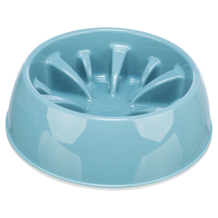 Trixie Slow Feeding różne kolory plastik/TPR 0,8l/20cm spowalniająca jedzenie