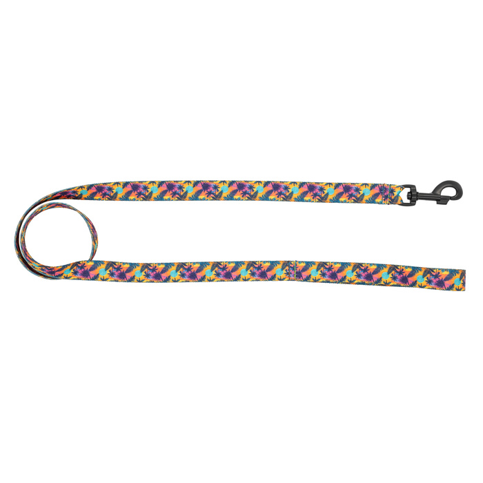 Barry King Smycz dla psa taśma Hawaje 20mm/120cm