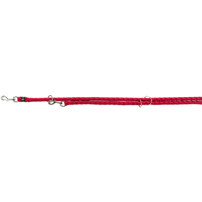 Trixie Smycz regulowana Cavo S-M: 2m/12mm czerwona