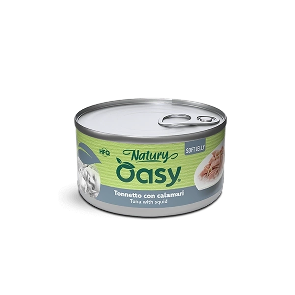 Oasy Natury Soft Jelly - Tuńczyk z kalmarami 85g