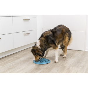 Trixie Slow Feeding niebieska TPE 28cm miska spowalniająca jedzenie