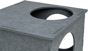 Trixie Nele wieża dla kota filc szara 38x105x38cm