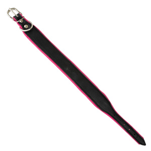 Barry King Obroża Skóra Łoś Strong 40mm/45cm różowy