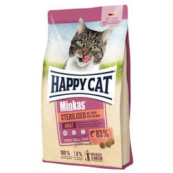 Happy Cat Minkas Sterilised Lachs dla kotów po sterylizacji łosoś 10kg