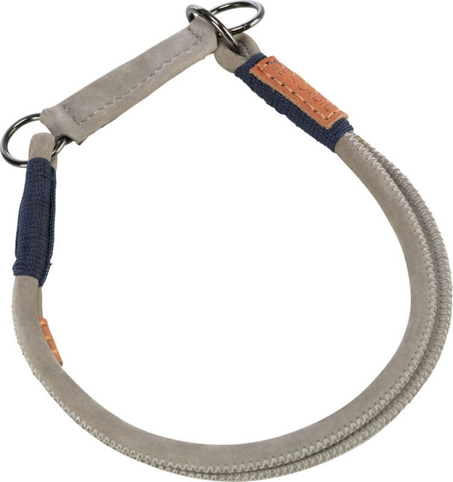 Trixie Obroża zaciskowa Be Nordic XL: 60cm/10mm szara