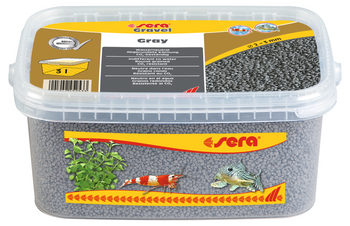 Sera Żwirek do akwarium Gravel Gray O 2 - 3 mm 3l szary