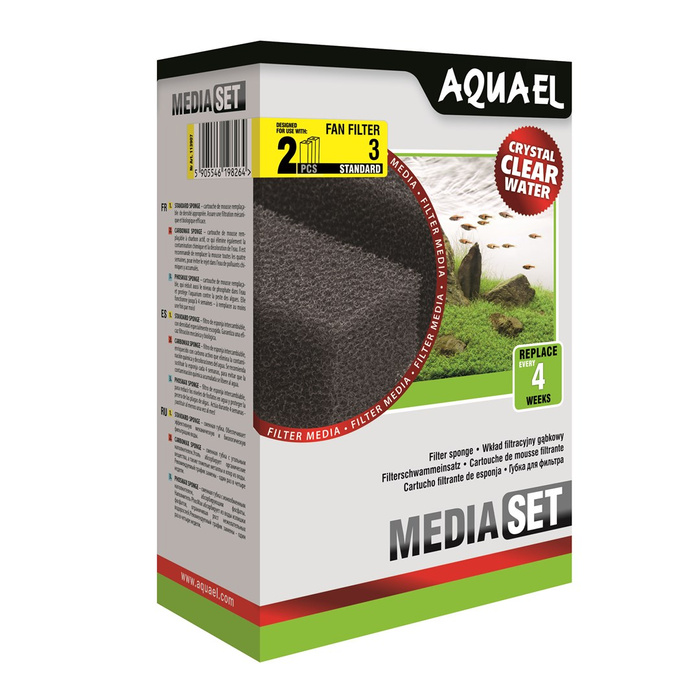 AQUAEL Wkład gąbkowy Fan 3 Plus