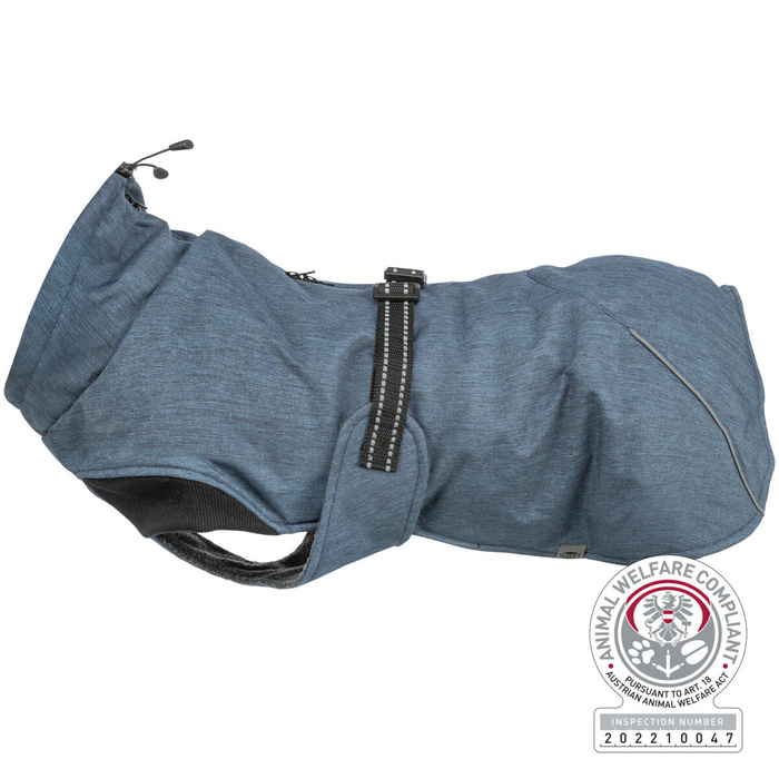 Trixie Riom płaszczyk zimowy dla psa ciemnoniebieski L: 55cm