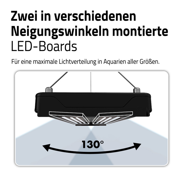 Fluval Plant Pro 4.0 LED Oświetlenie do akwarium 120W 117,5-153,7cm bluetooth