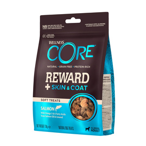Wellness CORE Reward+ Skin and Coat łosoś 170g
