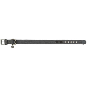 Trixie CityStyle obroża dla psa bawełna czarna XS-S: 25-32cm/25mm szeroka