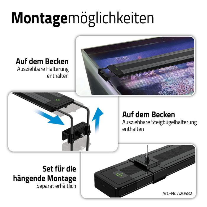 Fluval Reef 4.0 LED Oświetlenie do akwarium 32W 58,9-88,9 cm bluetooth