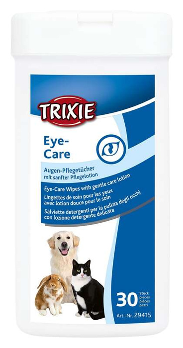 Trixie chusteczki nawilżane do pielęgnacji oczu 30szt.