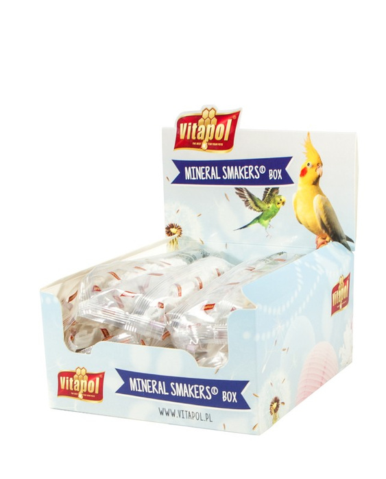 Vitapol smakers box wapienny dla ptaków 12szt