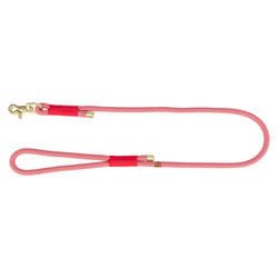 Trixie Smycz Soft Rope linka czerwono/kremowa L-XL: 1,00m/13mm