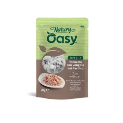 OASY Natury saszetka - Tuńczyk z małżami 70g