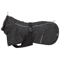 Trixie Limoux Reflect płaszczyk dla psa grafit odblaskowy M: 50cm