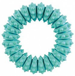 TRIXIE Denta Fun Ring - Kauczukowy Pierścień z Miętą 12cm Gryzak dla Psa