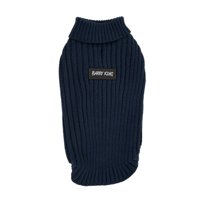 Barry King Sweter dla psa granatowy rozmiar S 35
