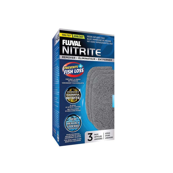 Fluval wkład redukujący azotany 106/206 107/207 3szt