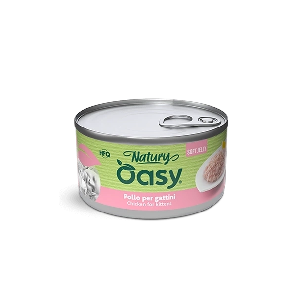 Oasy Natury Soft Jelly - Kitten - Kurczak 85g
